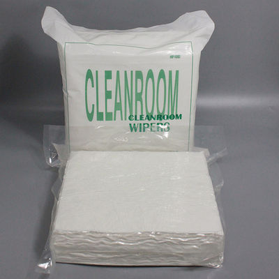 High Absorbent Lint Free Dry Wipes Class 1000 4 Inch Lab Disposable Ultrasonically Sealed