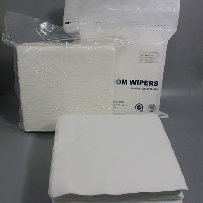 9x9 Nonwoven Polycellulose Wipes 56g Lint Free Cloth For Clean Room