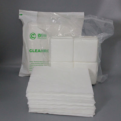 Thermal Cutting Cleanroom Microfiber Wipes Lint Free Microfiber Class 1000