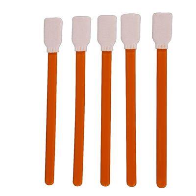 100pcs/bag PS707 Cleanroom Industrial Cleaning Sterile Double Layered Polyester Knit Head Gun Cleaner Swab