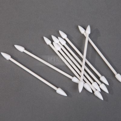 75mm Industrial Cleanroom Swab Lint Free Paper Stick Pointed Cotton Swabs