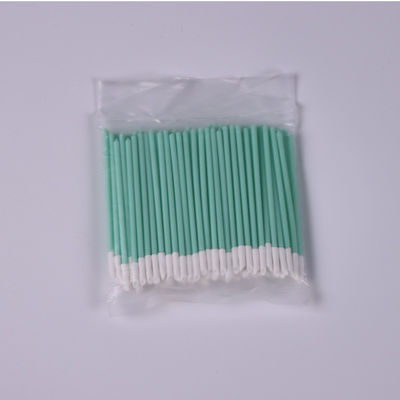 Foam Head Detailing Swabs Absorb Liquid And Remove Liquid Cleaning Swab Black PP Stick PU Cleaning Swab Foam Solvent