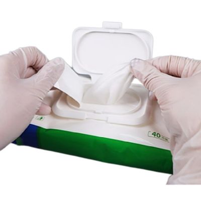 No Residue Presaturated Cleanroom Wipes 70% IPA / 30% H2O Mixture Evaporates Completely Leaving