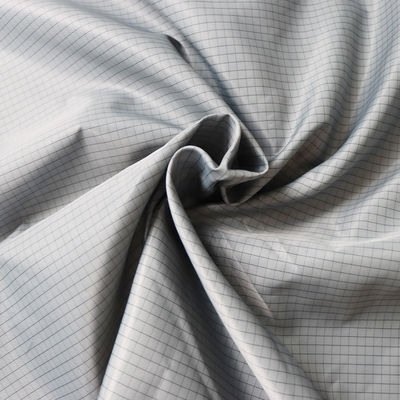 98% Polyester  2% Carbon Fiber 5mm Conductive Grid ESD Fabric