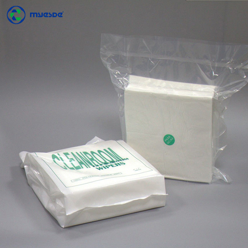 Industrial Cleanroom Polyester Wipes 1009 Lint Free Electronic Safe Wipes