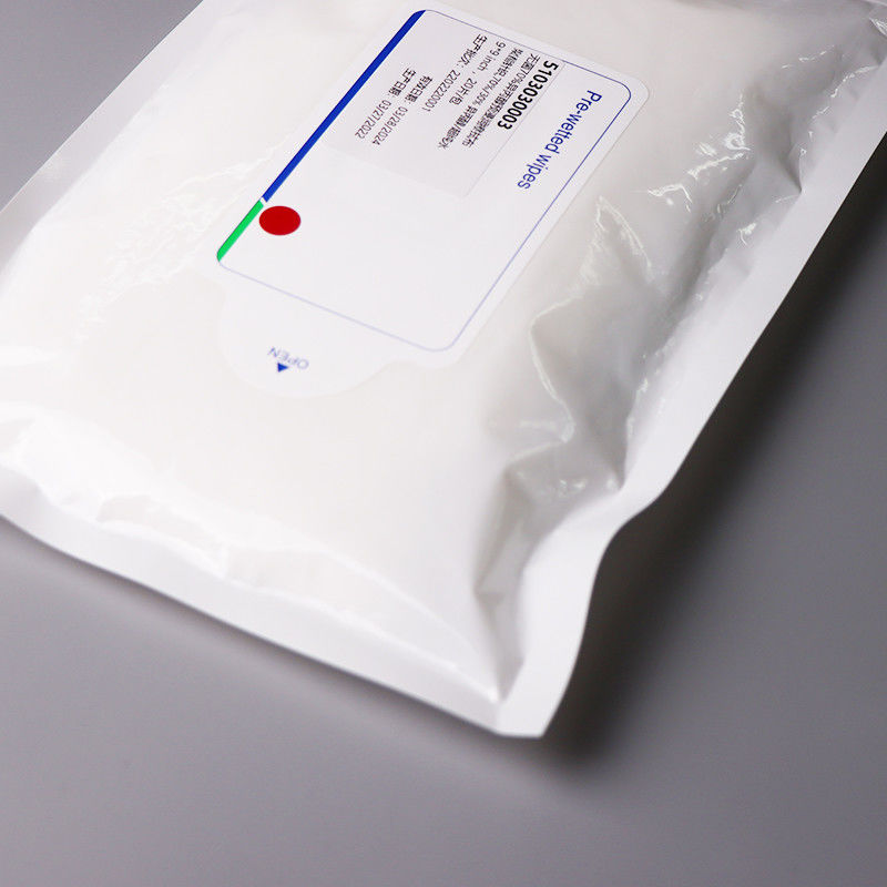 Meltblown Pre Wetted Sterile Cleanroom Wipes Polypropylene Sterile 70 IPA Wipes
