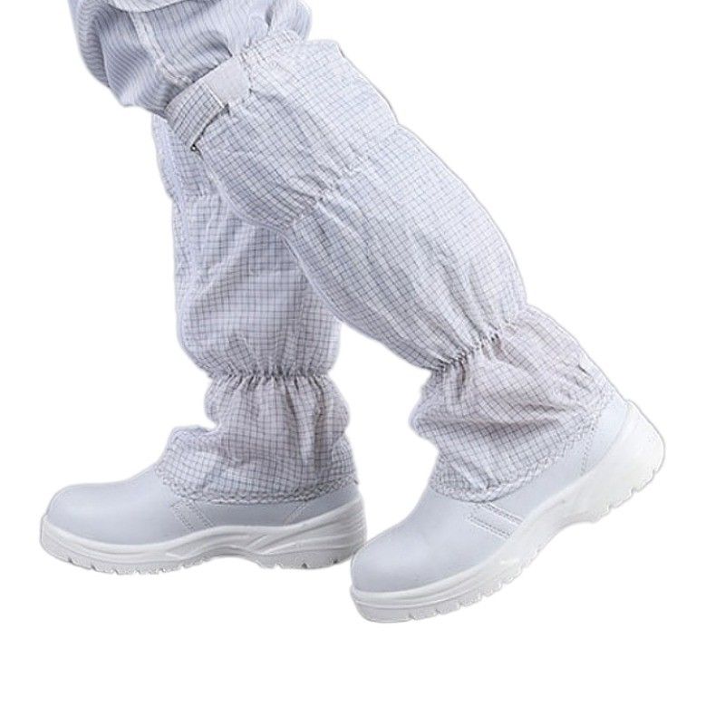 White Cleanroom Safety Shoes Dust-Free Reusable Work Washable Antistatic ESD Mesh Anti Static Safety Shoes