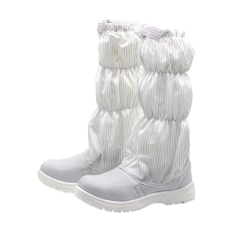 White Cleanroom Safety Shoes Dust-Free Reusable Work Washable Antistatic ESD Mesh Anti Static Safety Shoes