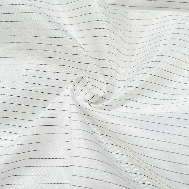 5mm ESD Grid Polyester Fabric Dust Free Anti Static