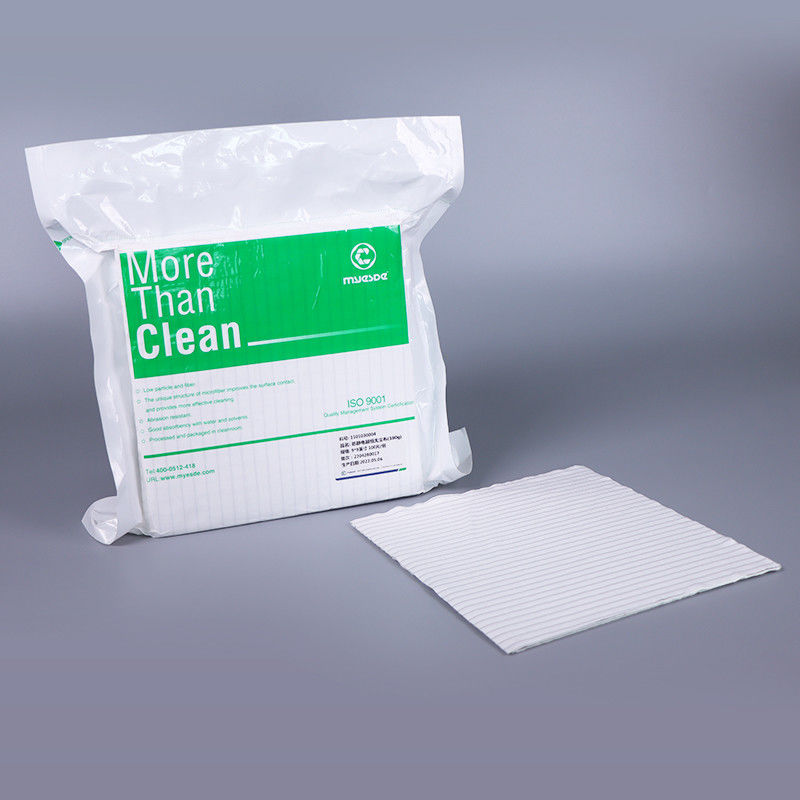 230g Cleanroom Microfiber Wipes Knitted 9 Inch LCD TV Cleaning Wipes