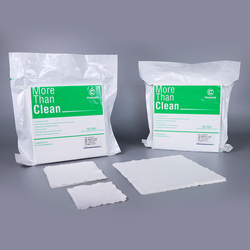 Laser Cut Class 100 Microfiber Cleanroom Wipes 6 Inch 230Gsm 100pcs Auto Cleaning Wipes