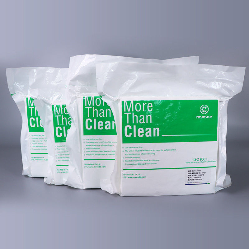 Microfiber Electronic Safe Wipes 4 Inch 195gsm Dust Free Wipes