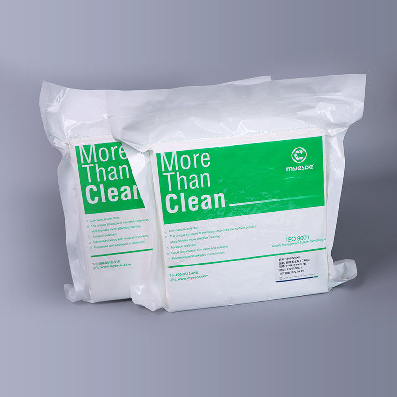 Microfiber Electronic Safe Wipes 4 Inch 195gsm Dust Free Wipes