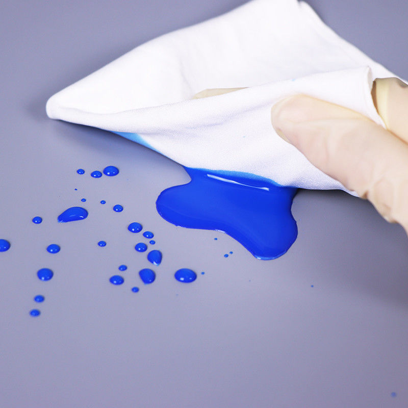 Laser Cut Class 100 Microfiber Cleanroom Wipes 6 Inch 230Gsm 100pcs Auto Cleaning Wipes