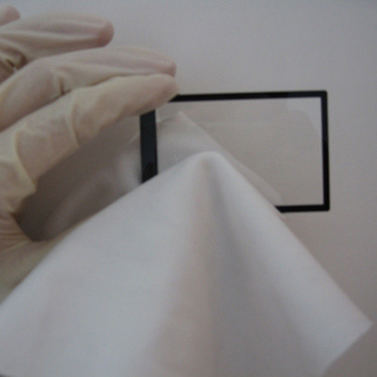 4x4 Cleanroom Polyester Wipes Polyester Laboratory Cleaning Wipes Dust Free