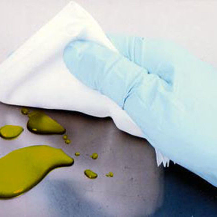 Custom Microfiber Lint Free Cloth For Clean Room Polyester Dry Floor Wipes