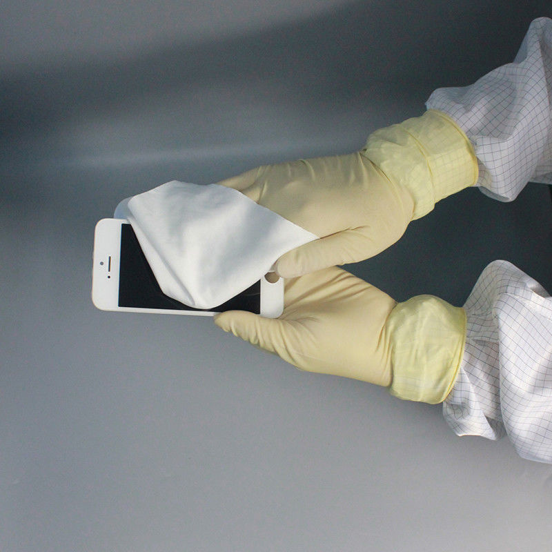 Industrial Cleanroom Polyester Wipes 1009 Lint Free Electronic Safe Wipes