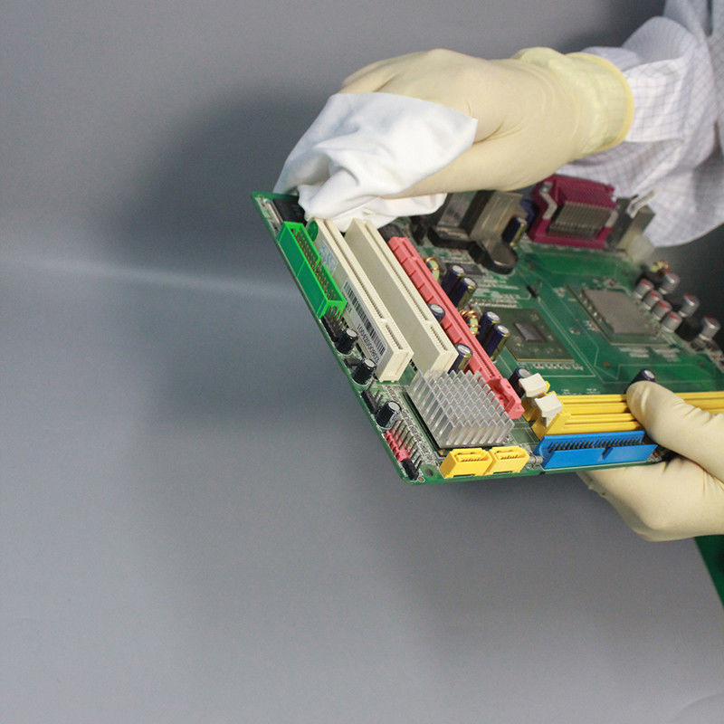 LCD PCB Cleanroom Microfiber Wipes Microdenier LCD Screen Wipes
