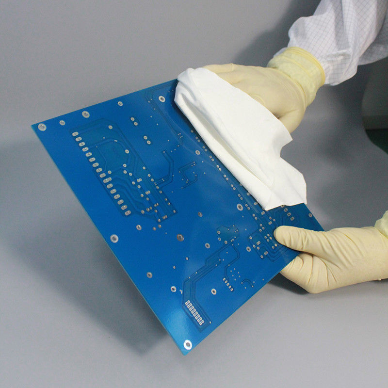 Laser Cut Microfiber Lint Free Cleanroom Wipes 4x4 Camera Lens Cleaning Wipes