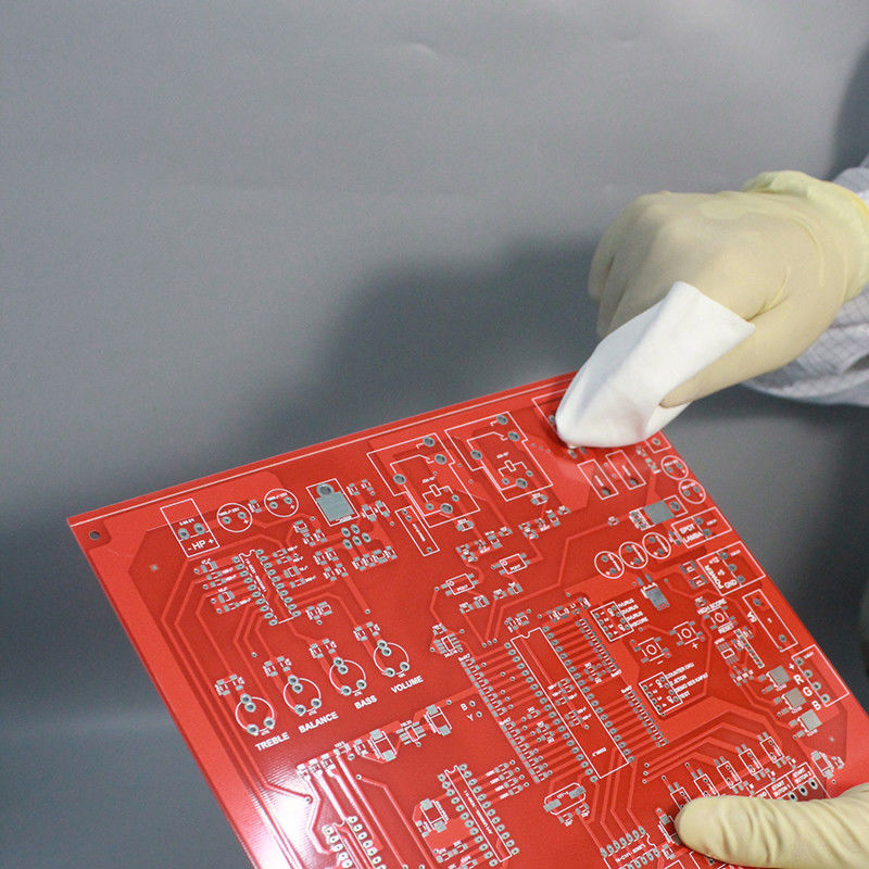 Thermal Cutting Cleanroom Microfiber Wipes Lint Free Microfiber Class 1000