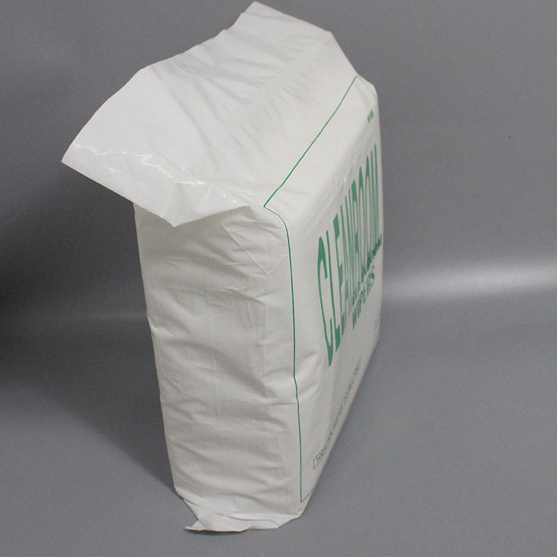 Cellulose Polyester Cleanroom Paper Nonwoven White Low Lint Wipes For Cleaning Lab