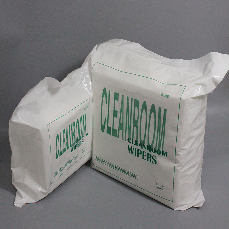 LCD PCB Cleanroom Polyester Wipes Industrial Use Lint Free Cloth High Absorbance