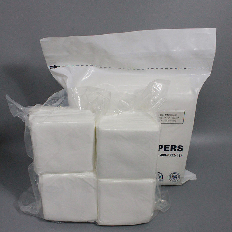 Dust Free Specialty Cleanroom Paper Lint Free Wiper Cloth Supplies