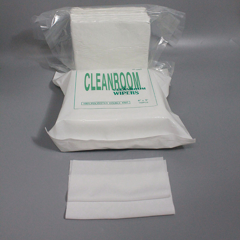 Wholesale Clean Room Polyester Wiper 4Inch Lint Free Wipes 100% Polyester