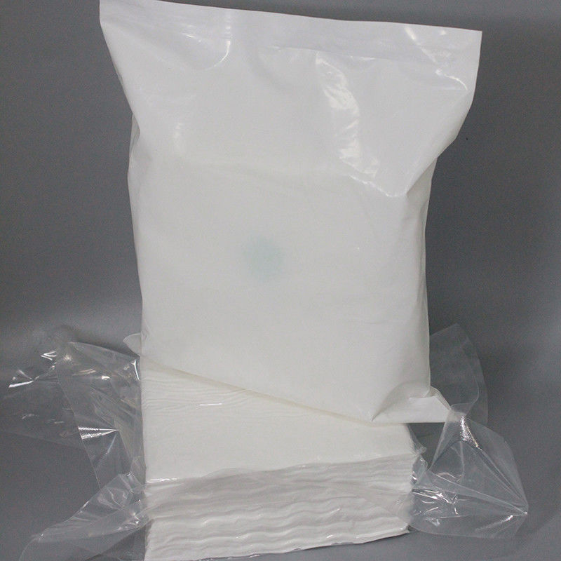 Laser Cut Cleanroom Polyester Wipes Dust Free Industrial Sterile Dry Wipes