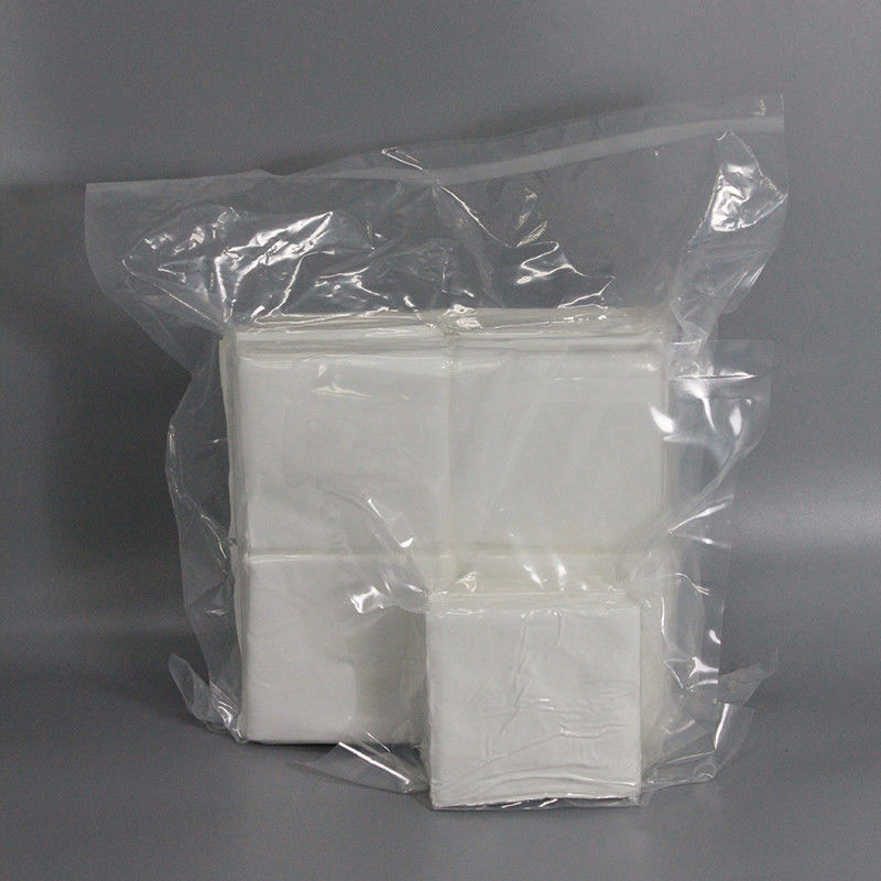 High Absorbent 4x4 Cleanroom Microfiber Wipes Laser Cut Class 100 Wipes