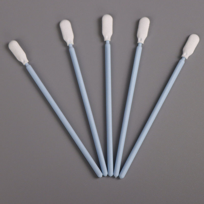 Autoclavable Cleanroom Swab Double Layer Polyester Microfiber Swabs