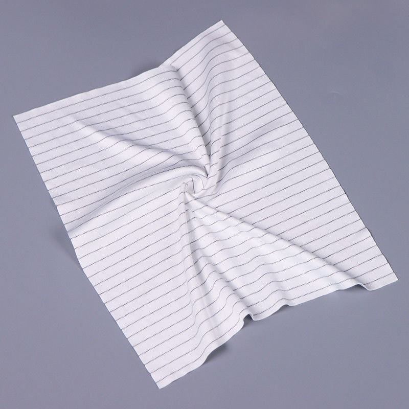 6 Inch Sealed Antistatic Cleanroom Wipes Lint Free Industrial Microfiber