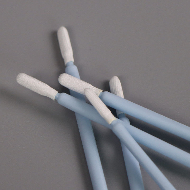 Industry Lint Free Disposable Single Layer Flexible Head Camera Sensor Polyester Microfiber Head Cleaning Swabs