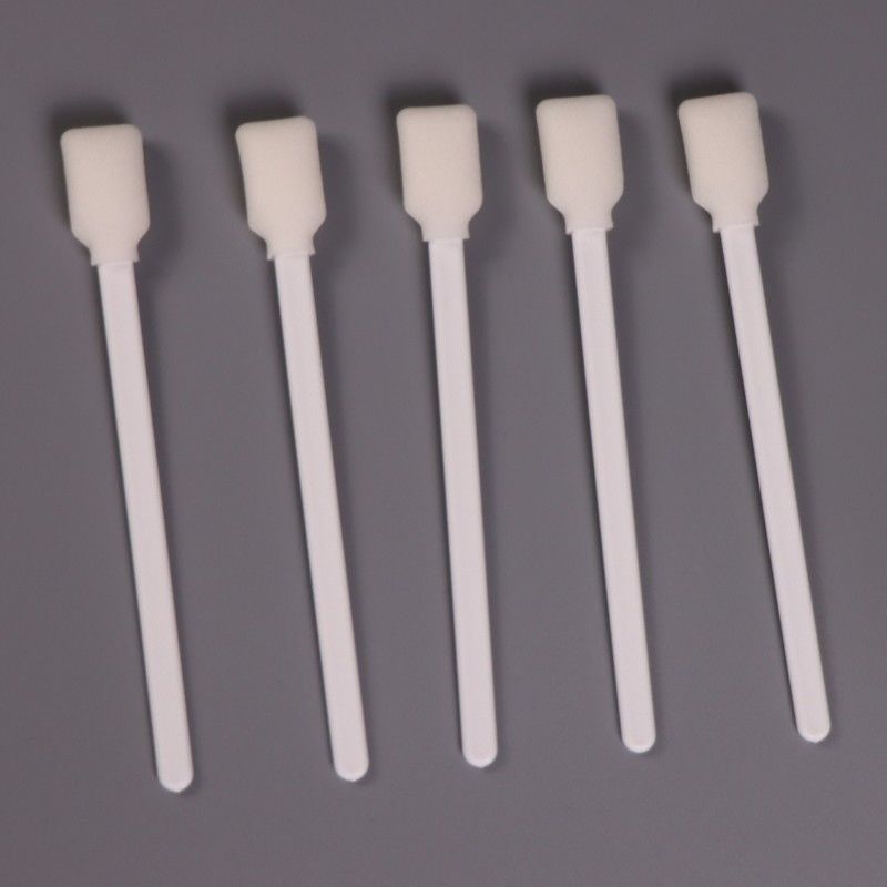 Cleanroom Rectangle Foam Swab with Sponge head Cleaning Swab Sticks for Solvent Format Inkjet Printer