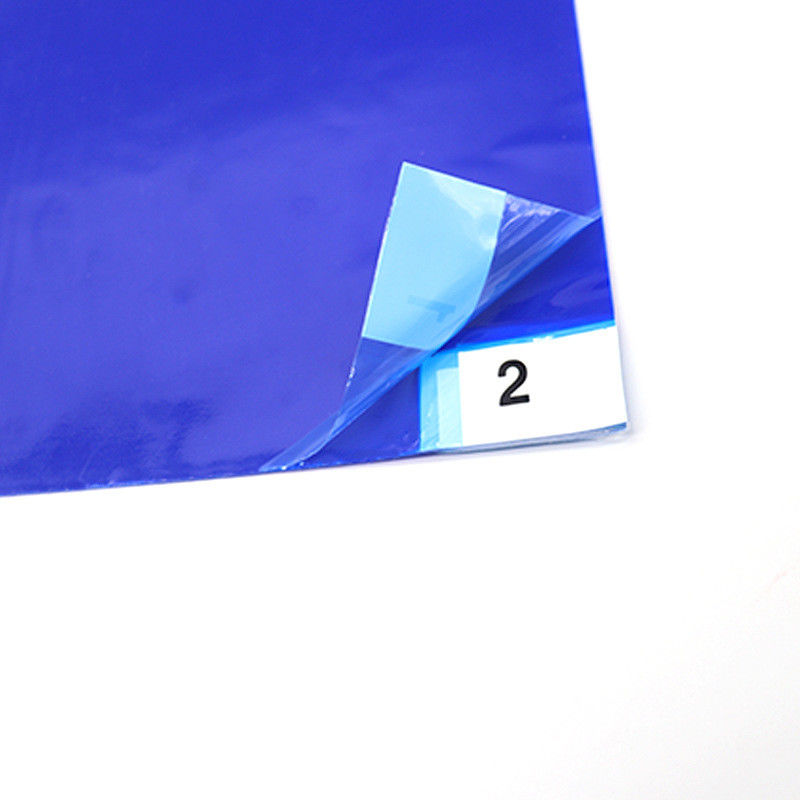 18x36 Inch Cleanroom Sticky Mat Dust Removal Cleanroom Tacky Mats For Cleanroom Floor