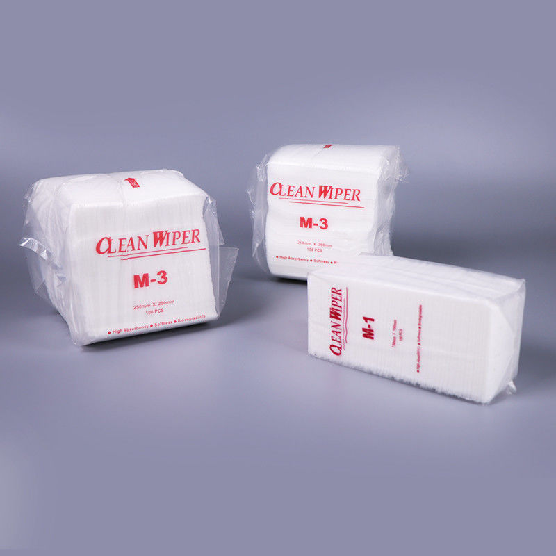 M-3 Nonwoven 9x9 Cleanroom Paper Suppliers 4x4 Dust Free Wipes