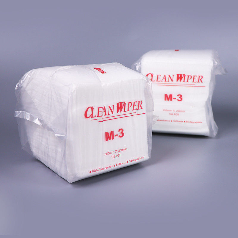 M 3 Non Woven Cleanroom Paper A4 Polyester 35gsm Lint Free Wiper For Sale