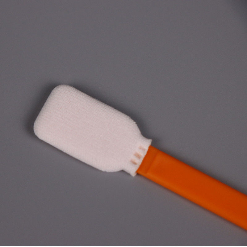 Double Layer Rectangle Head Laser Sealed Printer Head Cleaning Class 100 Knitted Polyester Tip Cleanroom  Swabs