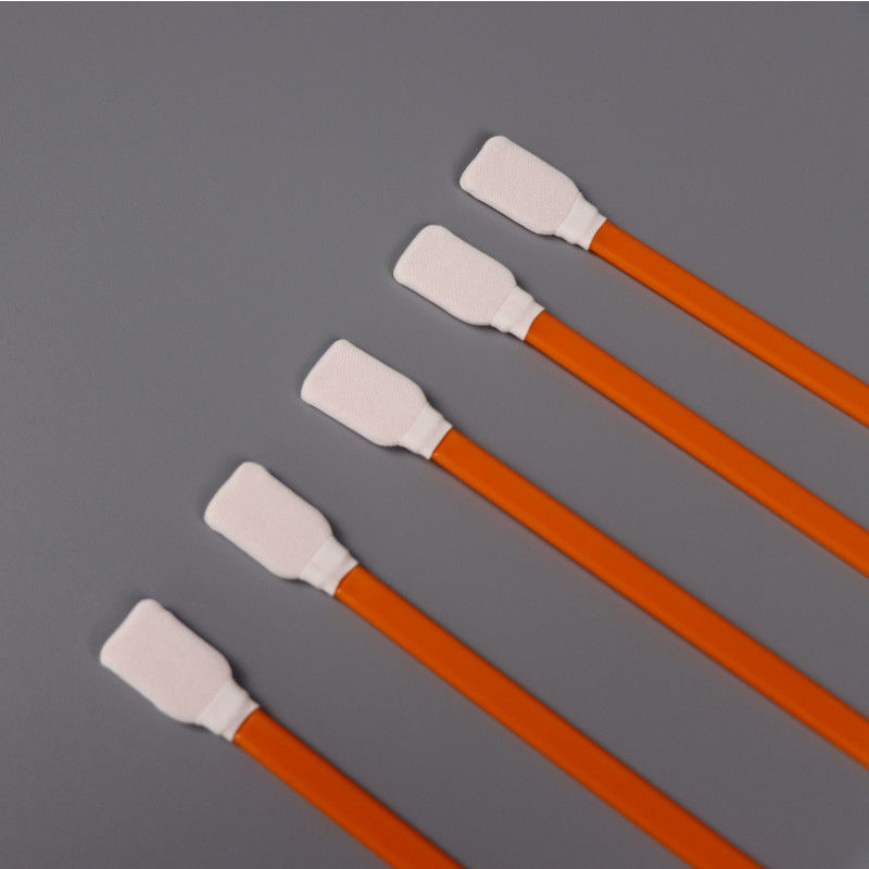 Double Layered Industrial Computer Cleaning Wipes Cleanroom Polyester Swabs For Electronics Printers