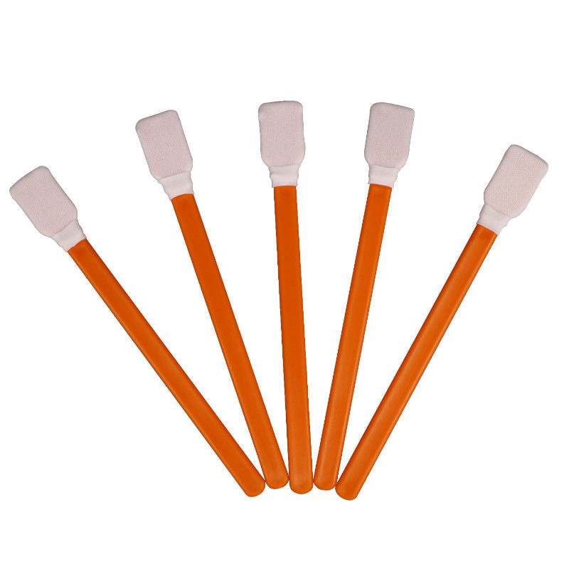 Double Layered Industrial Computer Cleaning Wipes Cleanroom Polyester Swabs For Electronics Printers
