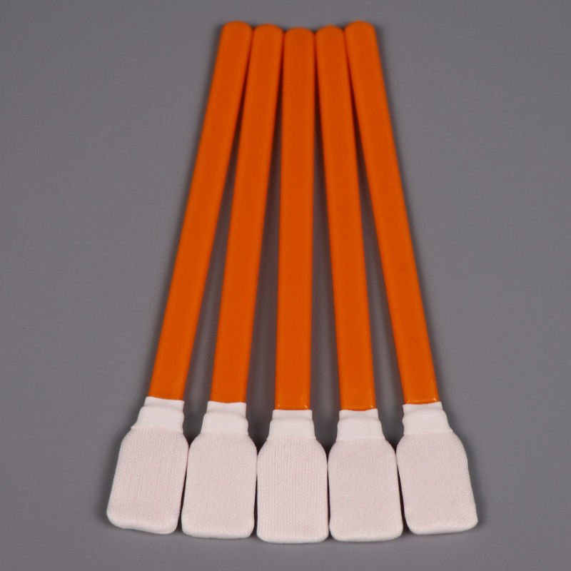 Double Layered Industrial Computer Cleaning Wipes Cleanroom Polyester Swabs For Electronics Printers