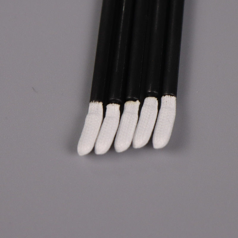 Twisted Tip Double Head Dust Free Class 100 Sealed Polyester Cloth Head Cleanroom Swab Stick