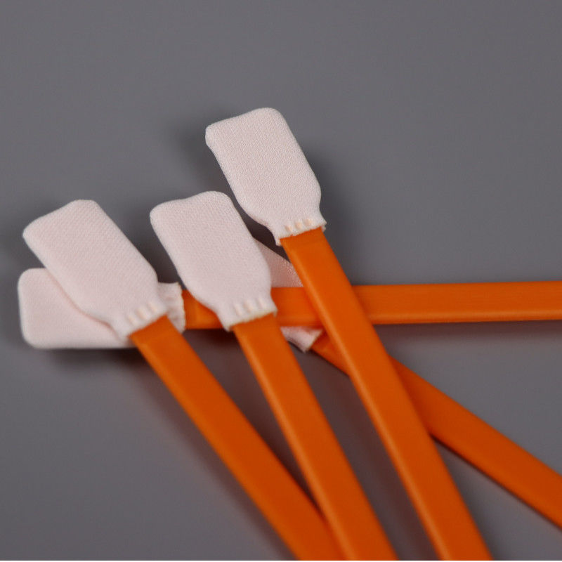 100pcs/bag PS707 Cleanroom Industrial Cleaning Sterile Double Layered Polyester Knit Head Gun Cleaner Swab