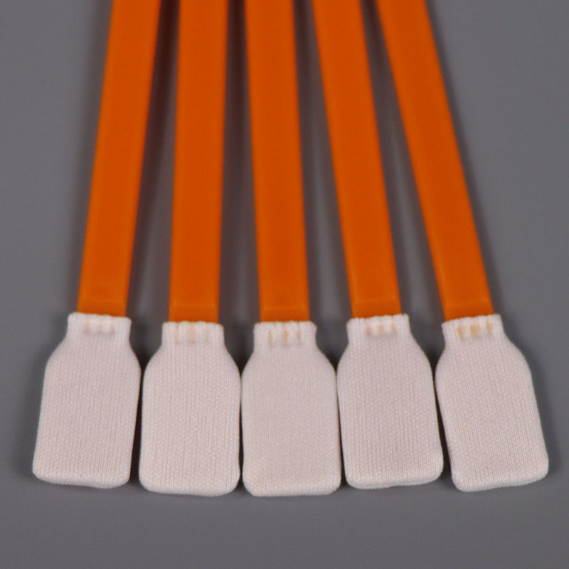 100pcs/bag PS707 Cleanroom Industrial Cleaning Sterile Double Layered Polyester Knit Head Gun Cleaner Swab