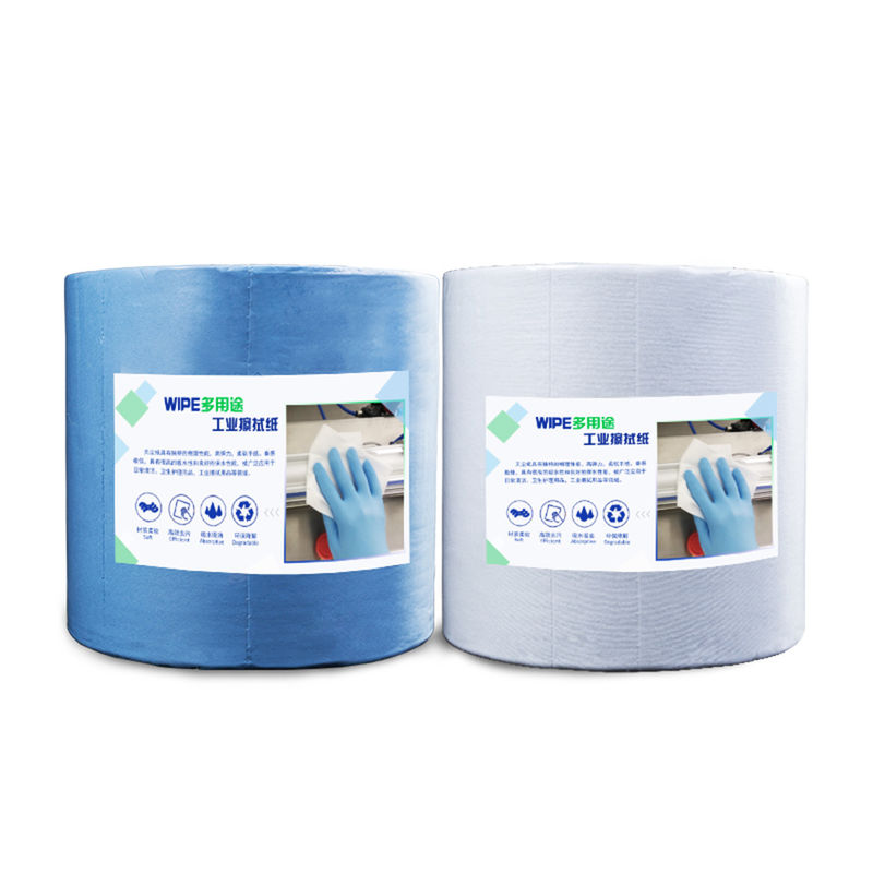 37x25cm Class 100 Presaturated Cleanroom Wipes 60g Polyester Nonwoven Laser Sealed Lint Free