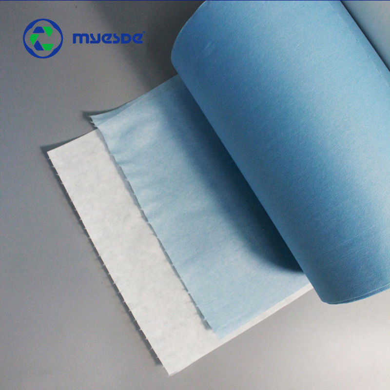 500pcs Industrial Viscose Dry Wipes 25x37cm Poly Cellulose Oil Absorbent Wipes Paper Roll