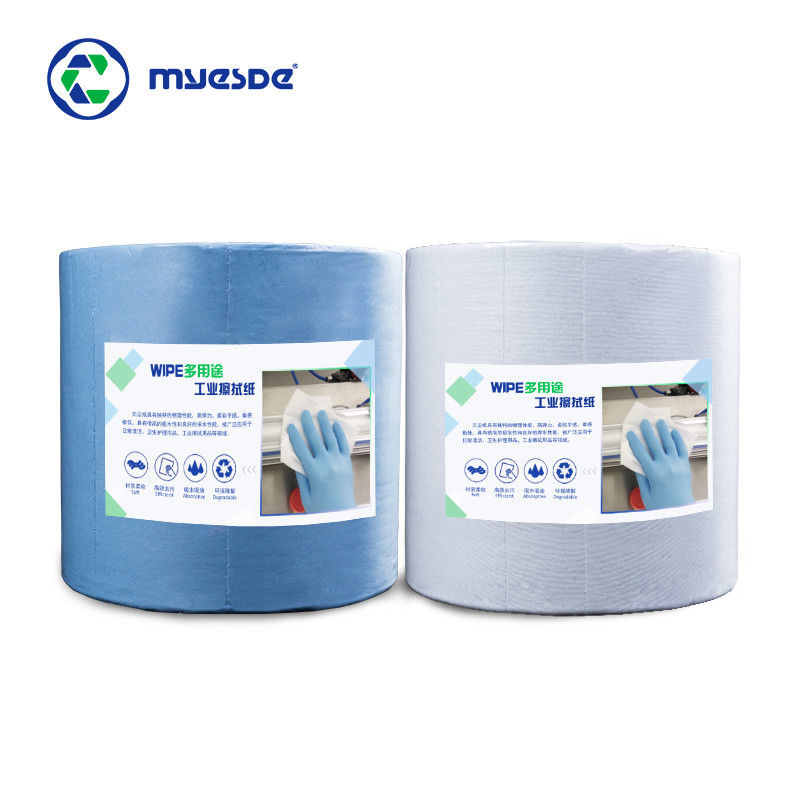 25cmx37cm 500pcs Cleanroom Paper 68g Polyester Nonwoven White Rag Paper Cleaning Fabric Cloth