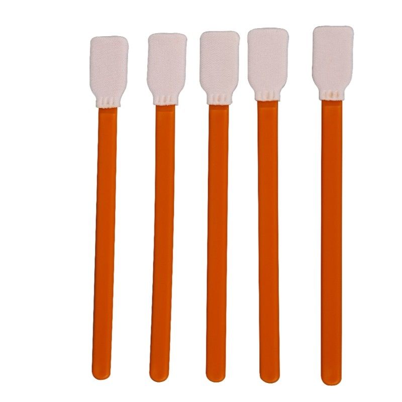 100pcs/bag PS707 Cleanroom Industrial Cleaning Sterile Double Layered Polyester Knit Head Gun Cleaner Swab