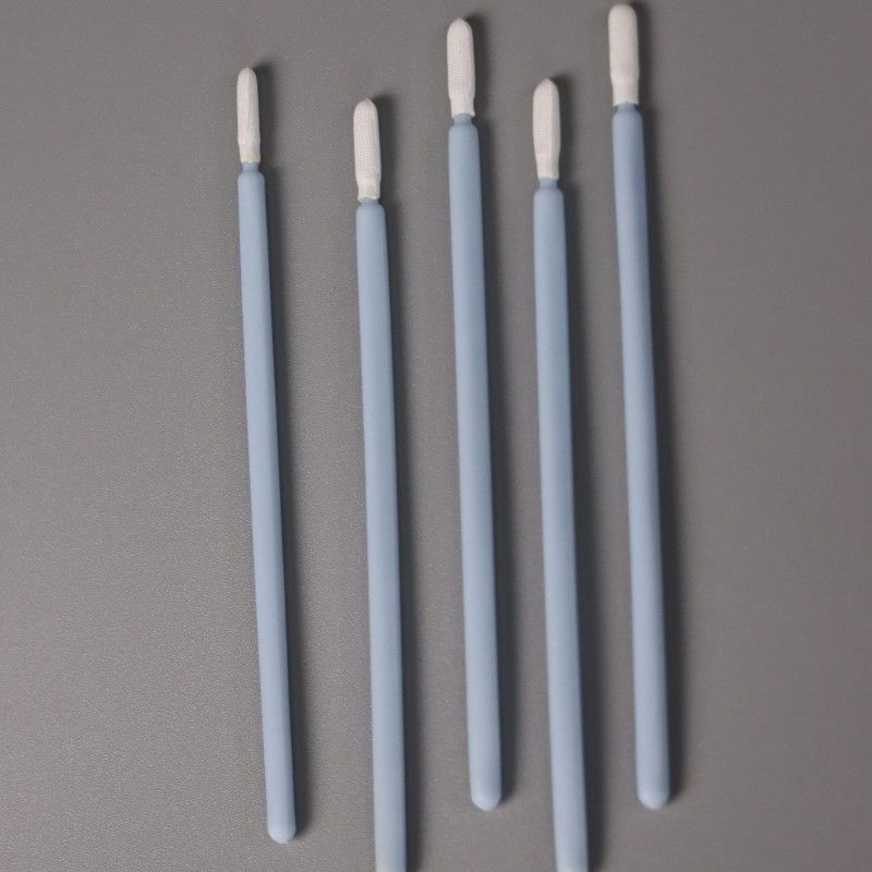 Industry Lint Free Disposable Single Layer Flexible Head Camera Sensor Polyester Microfiber Head Cleaning Swabs