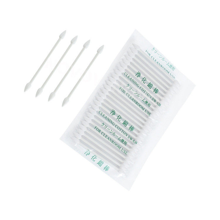 Dust Remove Cleanroom Swab Industrial Lab Paper Rod Thin Cotton Swabs
